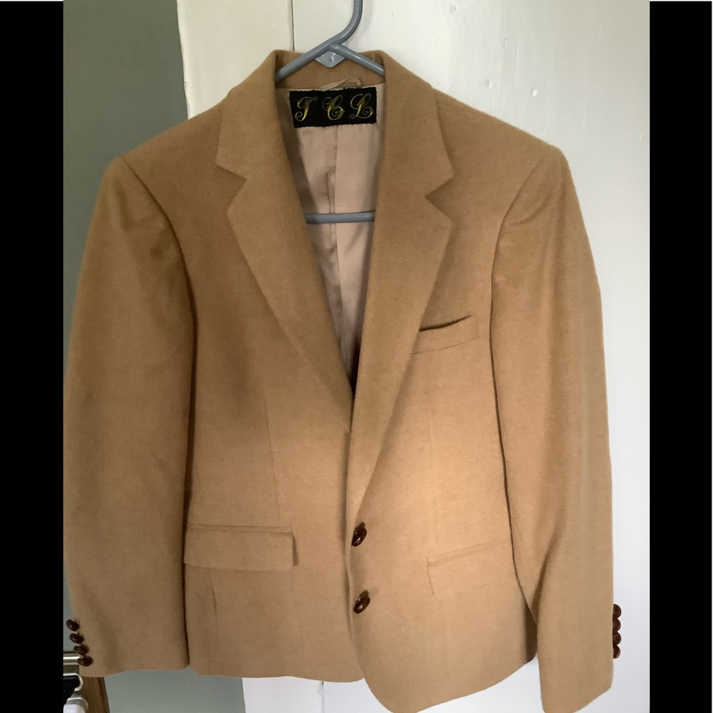 Hand-Tailored Camel Hair Jacket